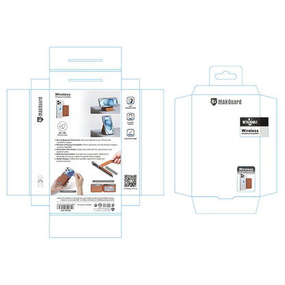 Maxguard RFID Blocking Detachable Kickstand Wallet MP06