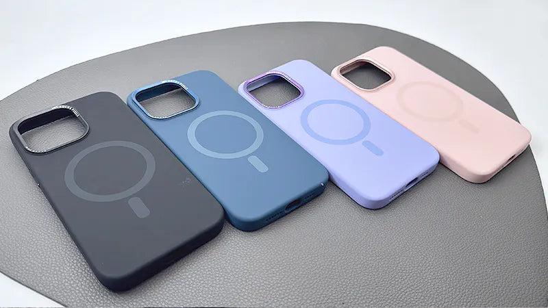 Case for Iphone 16 Pro max 6.9 Maxguard Liquid Silicon Magfit