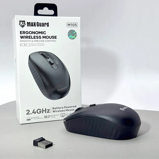 Maxguard M105 Ergonomic Wireless Mouse