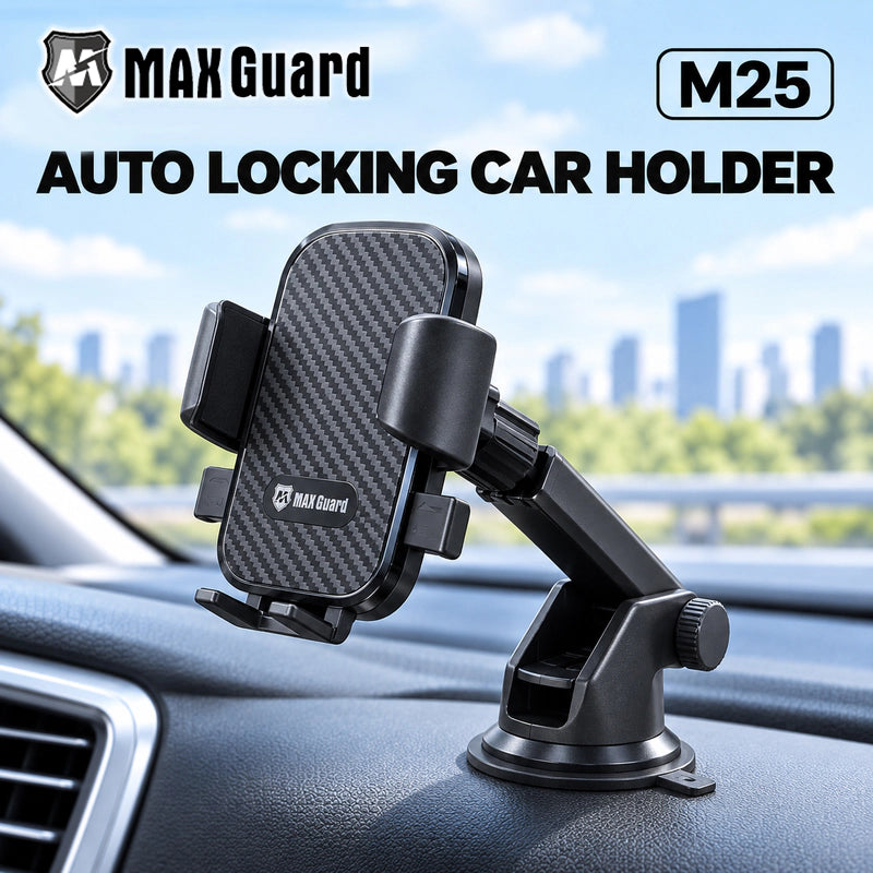 Maxguard auto locking car holder M25