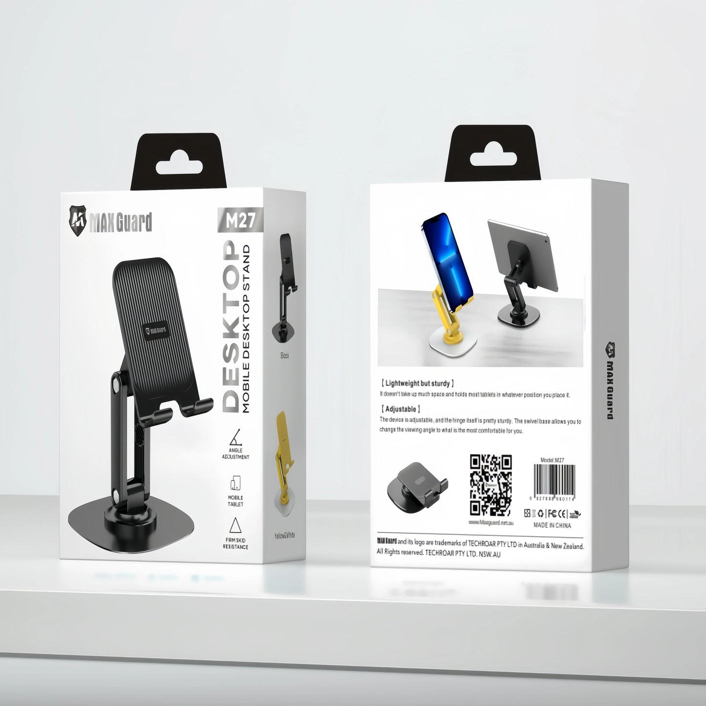 Maxguard  Adjustable Desktop Phone Stand M27