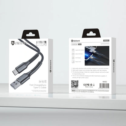 Maxguard 2m USB A To Type-C cable M42C