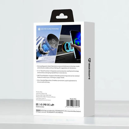 Maxguard 15W TEC Cooling/wireless charger Car Holder M46