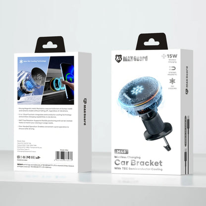 Maxguard 15W TEC Cooling/wireless charger Car Holder M46