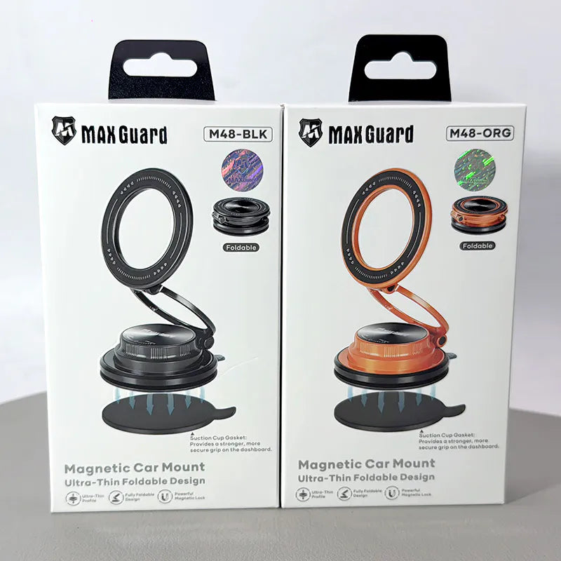 Maxguard Ultra-thin Foldable Magnetic Car Holder M48