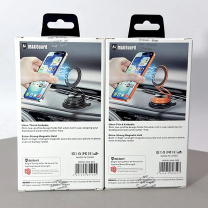 Maxguard Ultra-thin Foldable Magnetic Car Holder M48