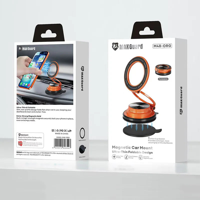 Maxguard Ultra-thin Foldable Magnetic Car Holder M48
