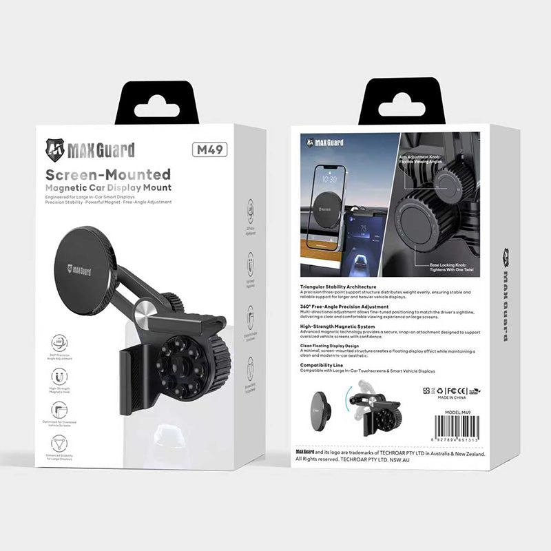 Maxguard M49 Screen-Mounted Magnetic Car Display Mount