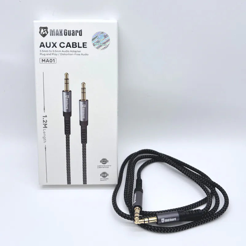 Maxguard Plug-and-Play 3.5mm AUX Cable MA01 (1.2m)
