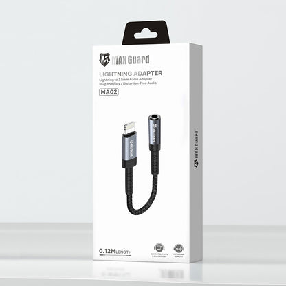 Maxguard Plug and Play Lightning Adapter MA02 (0.12m, No Bluetooth Required)
