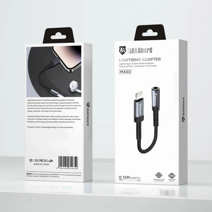 Maxguard Plug and Play Lightning Adapter MA02 (0.12m, No Bluetooth Required)