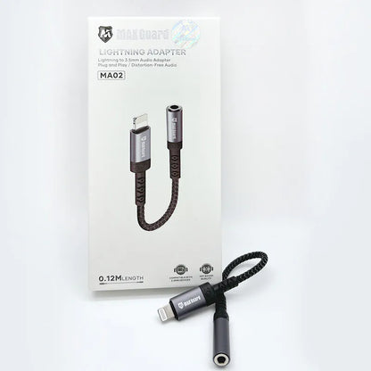 Maxguard Plug and Play Lightning Adapter MA02 (0.12m, No Bluetooth Required)