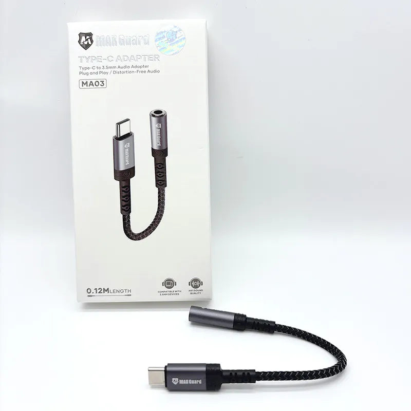Maxguard Plug and Play USB-C Adapter MA03 (0.12m)
