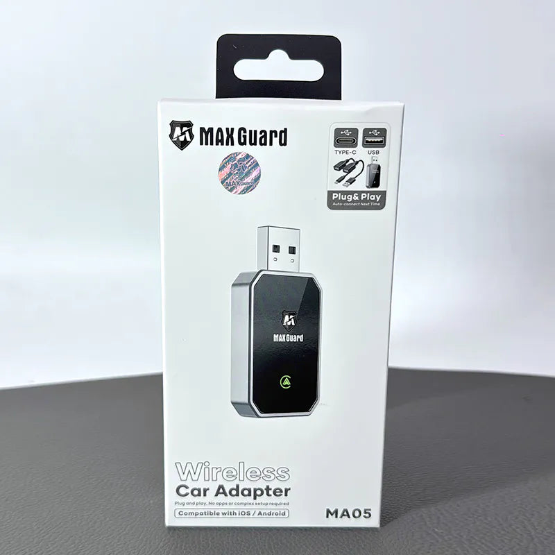 Maxguard 2-in-1 Wireless Car Adapter MA05