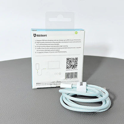 Maxguard 1m Colours  60W Type-C to C cable