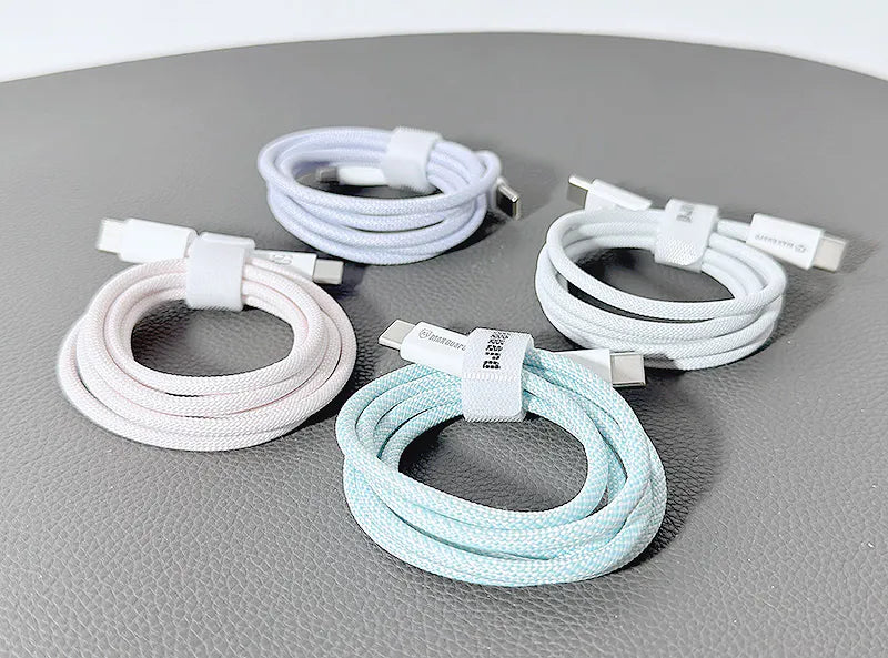 Maxguard 1m Colours  60W Type-C to C cable