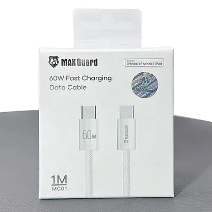 Maxguard 1m 60W Type-C to C Cable MC01