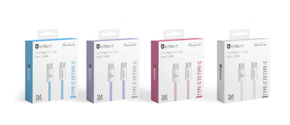 Maxguard 1m Colours  60W Type-C to C cable