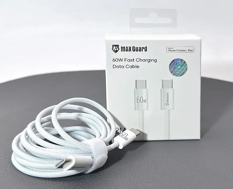 Maxguard 2m 60W Type-C to C Cable MC02