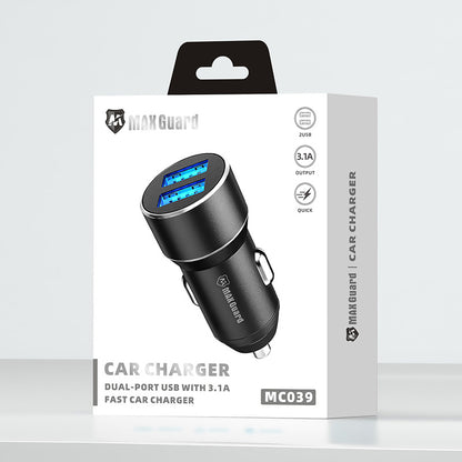Maxguard 3.1A 2USB car charger MC039