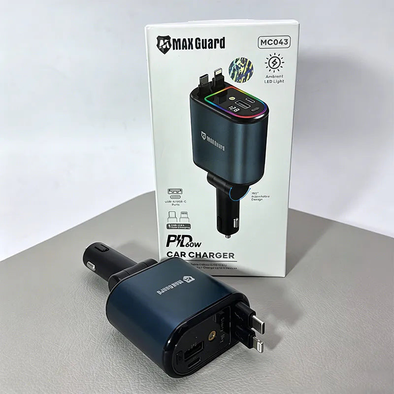 Maxguard PD 60W Car Charger MC043