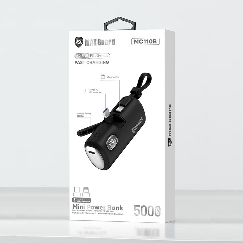Maxguard PD 22.5W 5000 mah Mini power ban MC110B