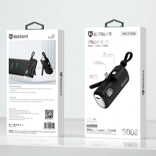 Maxguard PD 22.5W 5000 mah Mini power ban MC110B