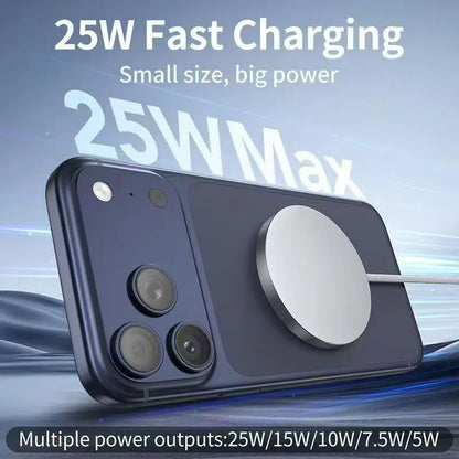 Maxguard 25W Qi2.2 Ultra-thin Magnetic Wireless Charger MD09