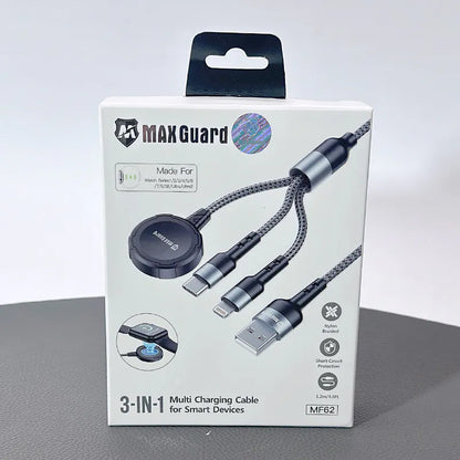 Maxguard MF62 1.2m 3 in 1 Cable