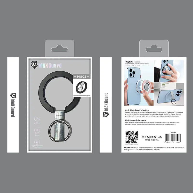 Maxguard Magnetic Matal Finger Grip MG02