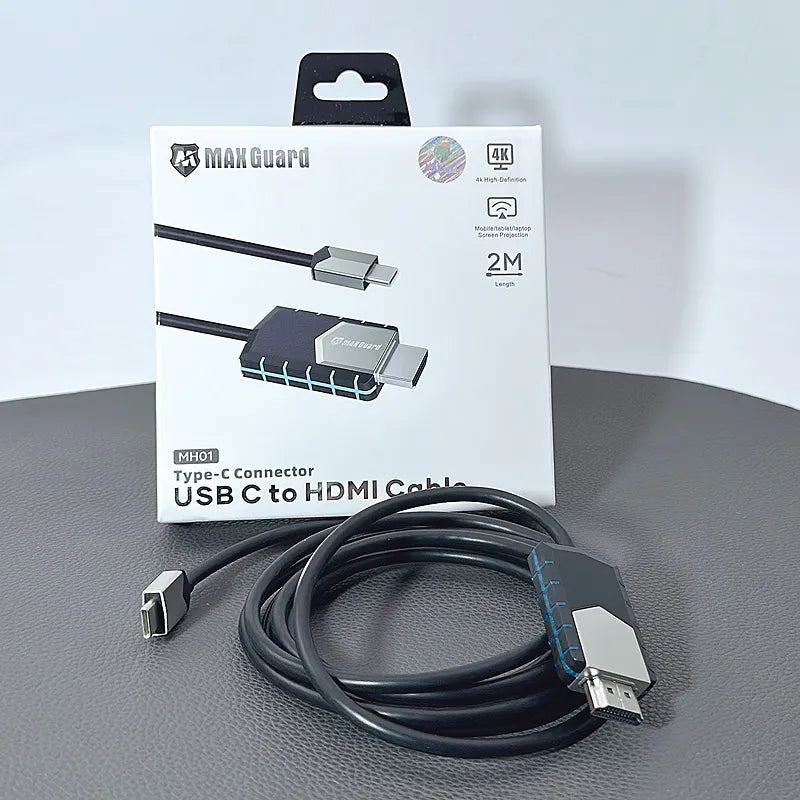 Maxguard 4K High-Definition USB C to HDMI Cable MH01 (2m)