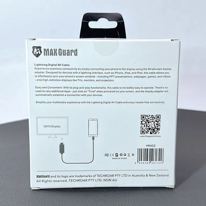 Maxguard 1080P Lightning to HDMI Cable MH02 (2m)
