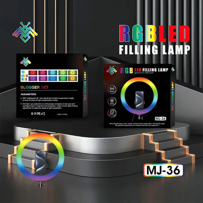 RGB LED Ring Light MJ36