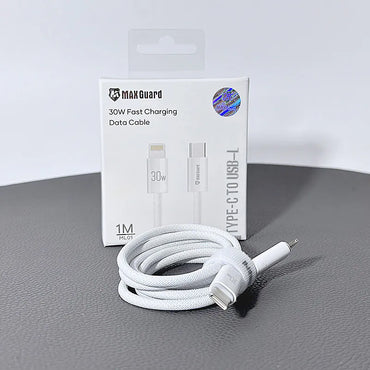 Maxguard 1m 30W Type-C to Lightning Cable ML01