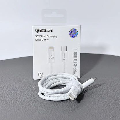 Maxguard 1m 30W Type-C to Lightning Cable ML01