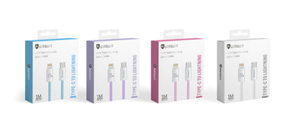 Maxguard 1m Colours 30W Type-C to Lightning Cable