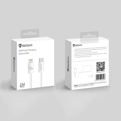 Maxguard 2m 30W Type-C to Lightning Cable ML02