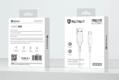 Maxguard 1.2m USB-A to Micro Cable MP01M