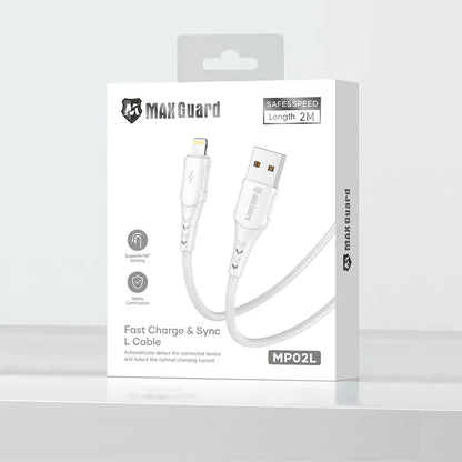 Maxguard 2m USB-A to Lightning Cable MP02L