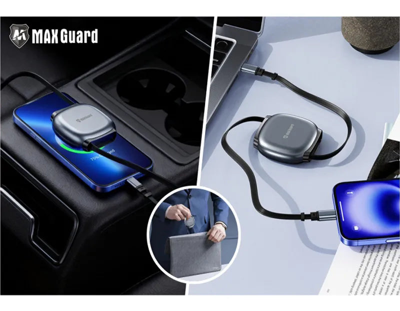 Maxguard 1m 240W Type-C to C Cable MR01CC