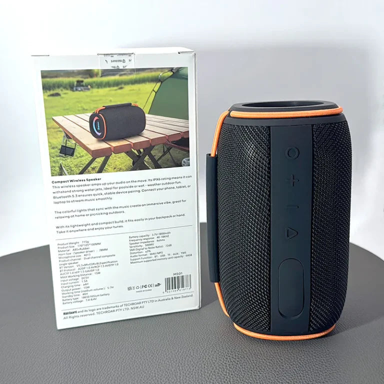 Maxguard Colourful Light Bluetooth Speaker MS01