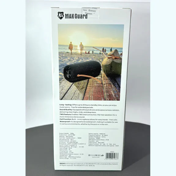 Maxguard Portable Outdoor Bluetooth Speaker MS02