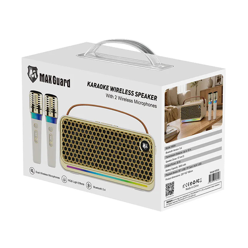 Maxguard MS04 Karaoke Wireless Speaker