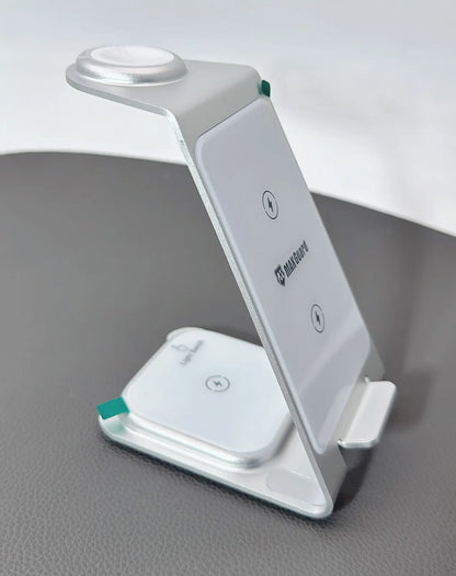 Maxguard 3 in 1 15W Wireless Charger MW06
( For apple watch and IOS & android system phone)