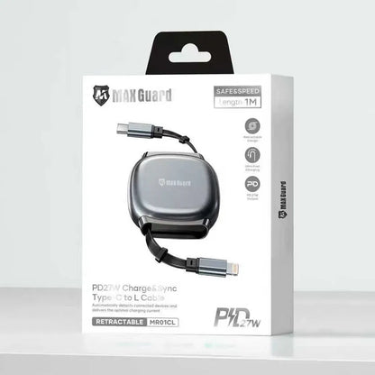 Maxguard 1m 27W Type-C to Lightning Cable MR01CL