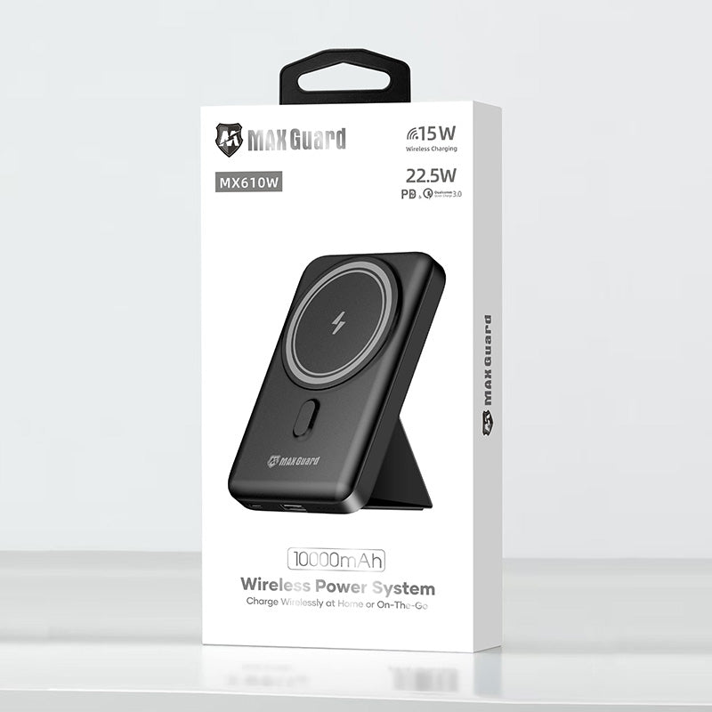 Maxguard PD 22.5W 10000 mah MagFit power bank MX610W