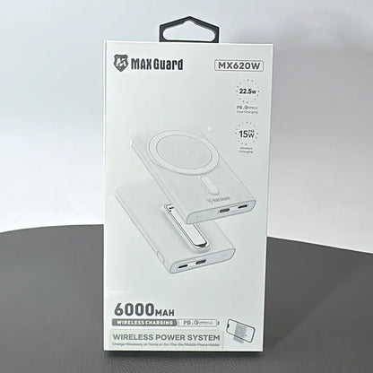 Maxguard PD 22.5W 6000 mah MagFit power bank MX620W