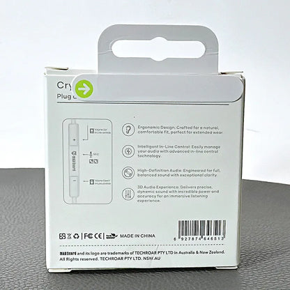 Maxguard Crystal Sound Lightning earphone MZ01 (plug&play)