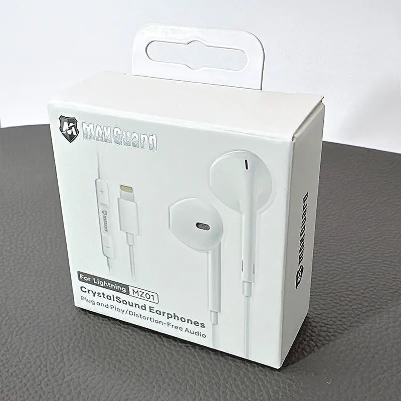 Maxguard Crystal Sound Lightning earphone MZ01 (plug&play)