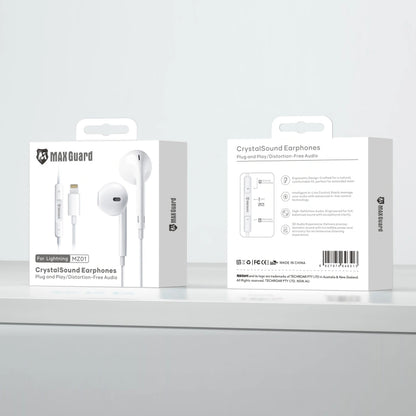 Maxguard Crystal Sound Lightning earphone MZ01 (plug&play)